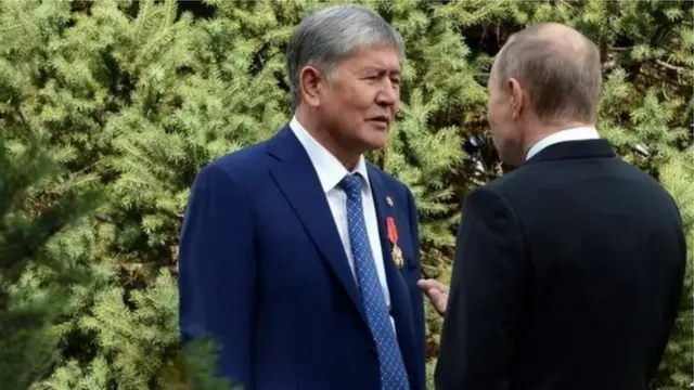 Путин Бишкекте