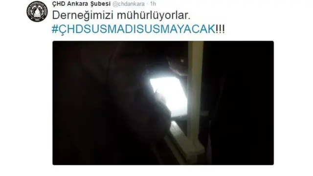 ÇHD'nin mühürlenmesi