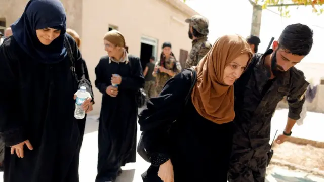 Raqqa, Suriah, pengungsi