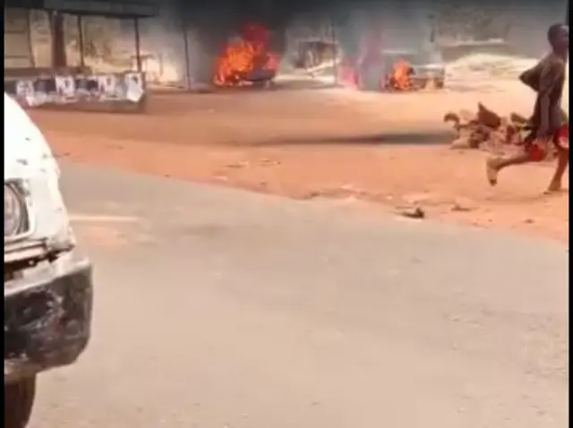 Ụgbọala A gbara ọkụ n'Obeagu, Nkanu-West