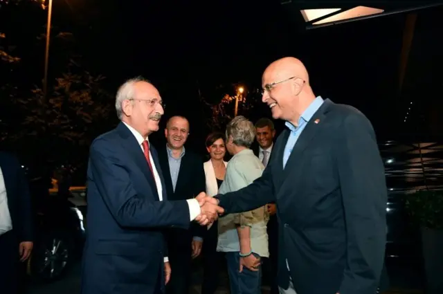 CHP Genel Başkanı Kemal Kılıçdaroğlu ve İstanbul Milletvekili Enis Berberoğlu