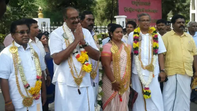 දෙමළ ජාතික සන්ධානයේ නායකයන්