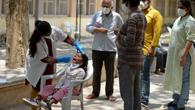 భారత్‌లో తగ్గిన కరోనా కేసులు