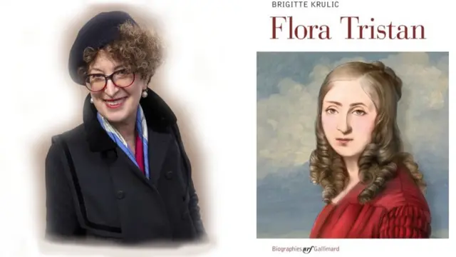 Brigitte Krülic e seu livro sobre Flora Tristan