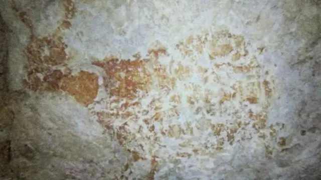 Pintura cueva Borneo