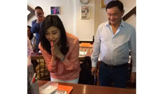 Image hình ảnh Thaksin - Thaksin: 'Thái Lan cần bầu cử tự do, công bằng' - BBC News Tiếng Việt