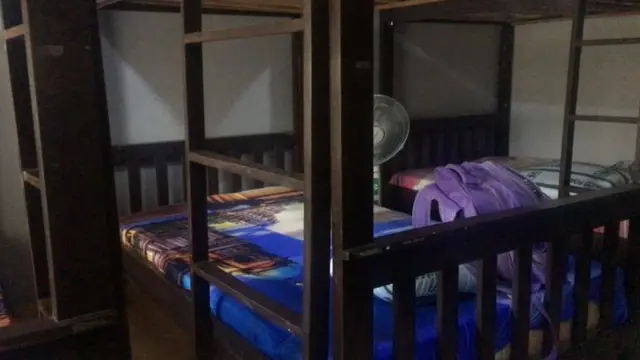 Tana farfaɗowa a ɗaya daga cikin wuraren da hukumar NAPTIP ta samar a Abuja.