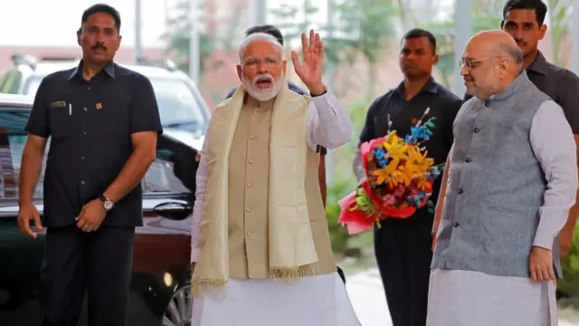 नरेंद्र मोदी और अमित शाह