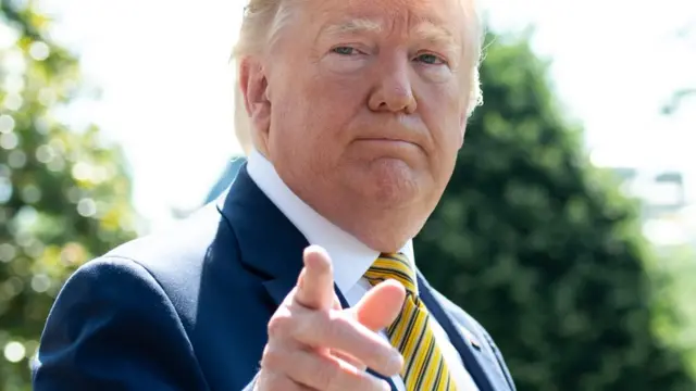 ประธานาธิบดีโดนัลด์ ทรัมป์ ของสหรัฐฯ