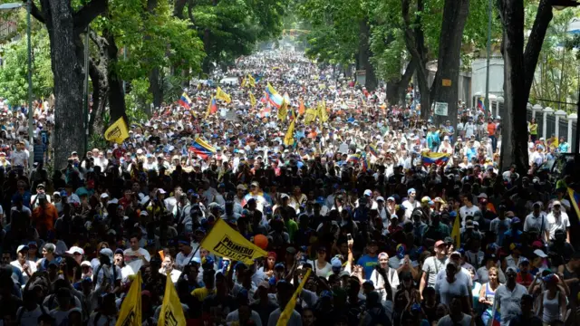 Marcha de la oposición