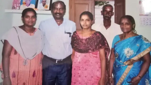 நிஷாவின் குடும்பத்தினருடன் சிவன்