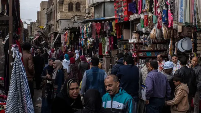 سوق في مصر.