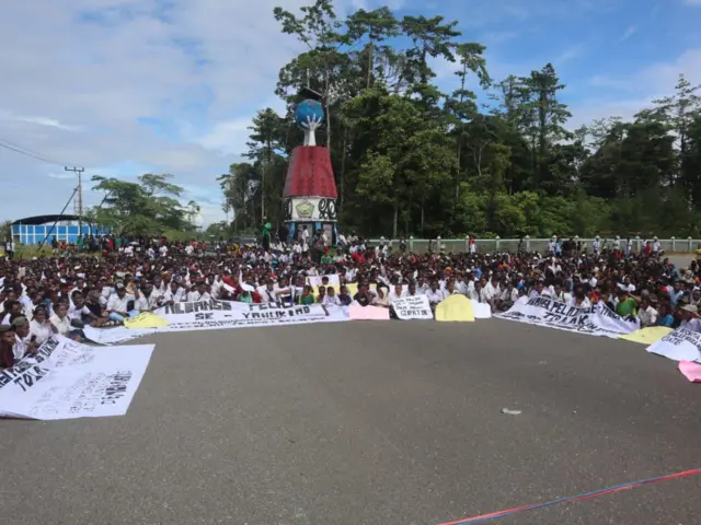 yahukimo, papua, makanan bergizi gratis