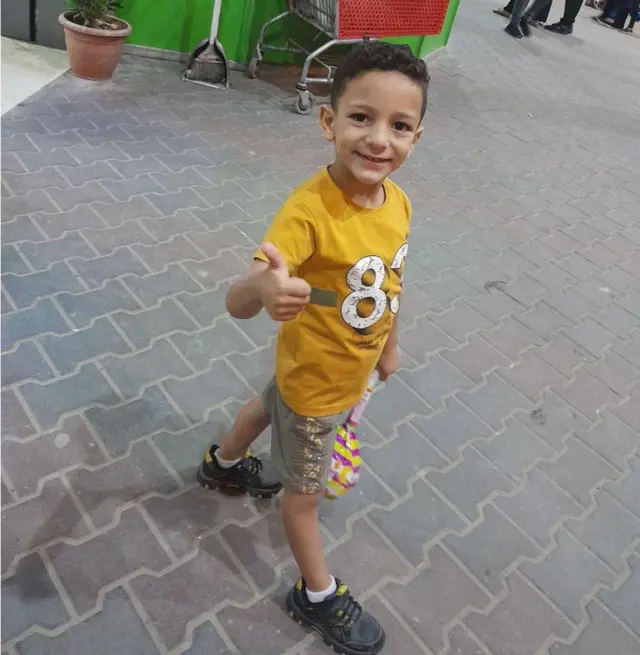 Omar Bilal Al Banna en una foto compartida por su famlia.