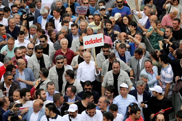 adalet yürüyüşü