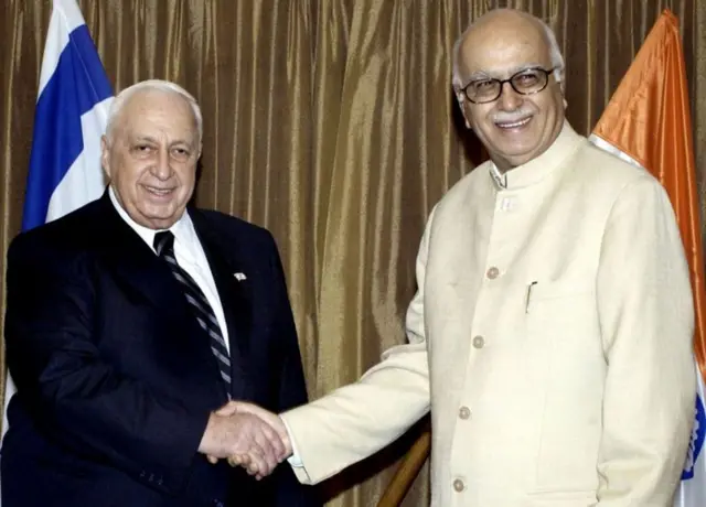 ભાજપ ઇઝરાયલ લાલકૃષ્ણ અડવાણી