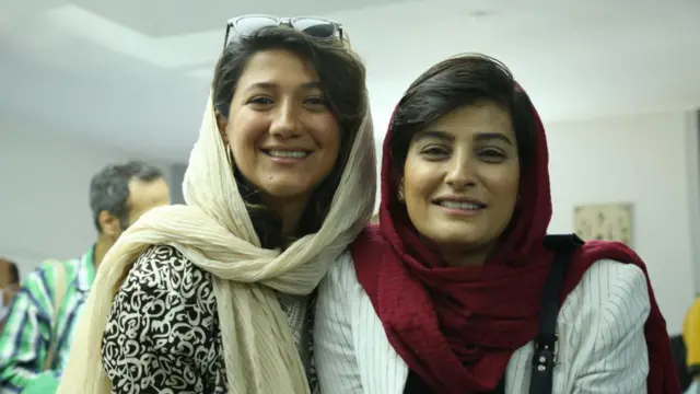 الهه محمدی و نیلوفر حامدی