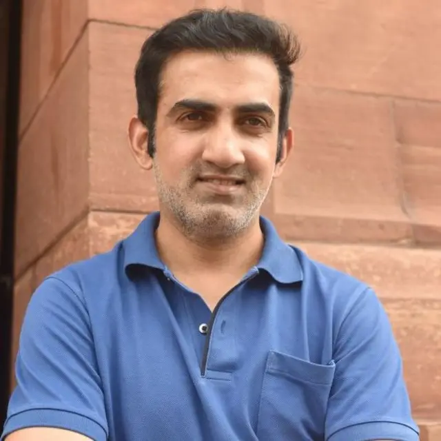 गौतम गंभीर.