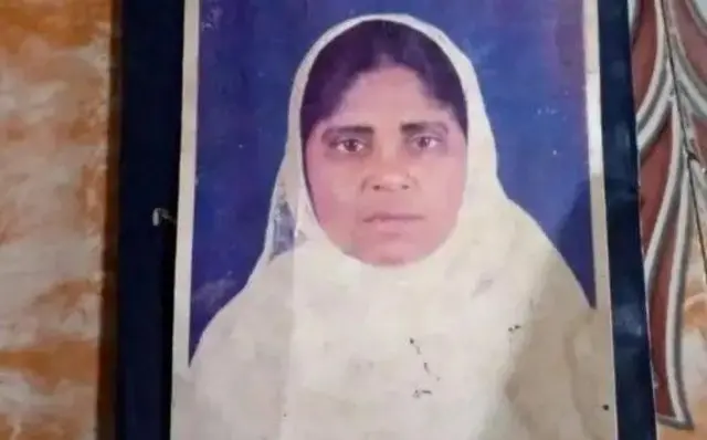 हमीदा बानो यांचा भारतात असतानाच जुना फोटो