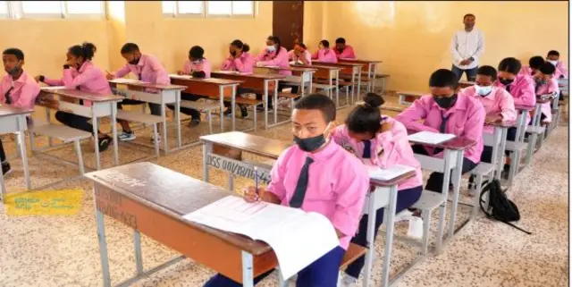 ተፈተንቲ ሃገራዊ መርመራ 8ይ ክፍሊ