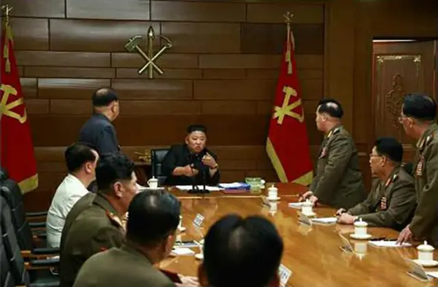 김정은 국무위원장이 지난 18일 제7기 제5차 확대회의를 직접 주재했다