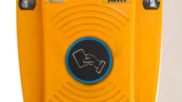 Uno de los sistemas de pago contactless en los servicios de transporte público.