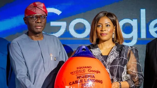 Equiano Cable landing Lagos: Google undersea cable land Nigeria