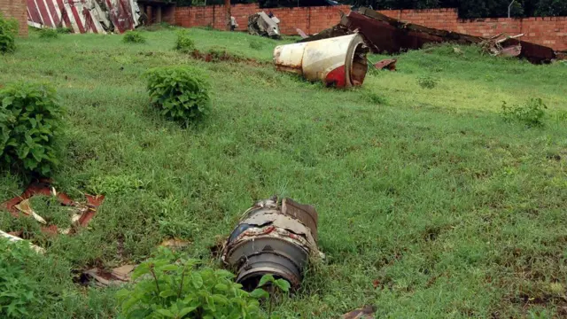 Ibisigarira vy'indege ya Prezida Habyarimana yarashwe itariki 06/04/1994