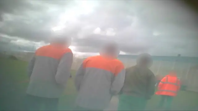 Скрытая съемка заключенных