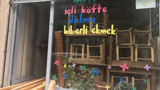 Diyarbakır'da tapanan bir işyeri