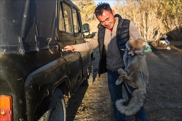 Охота с золотым орлом