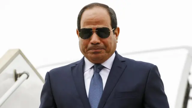 الرئيس المصري عبد الفتاح السيسي