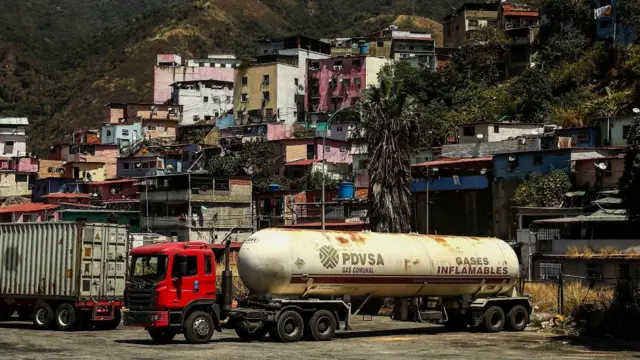 Caminhão da PDVSA