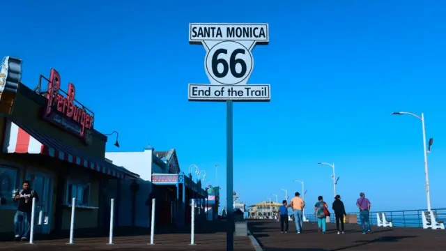 Muelle en Santa Mónica.