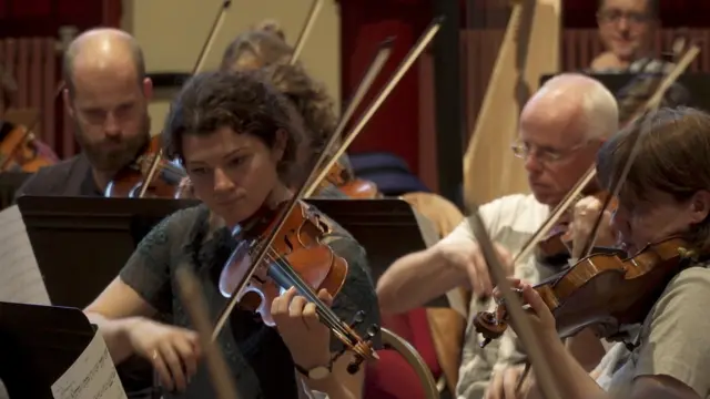 Лондонский оркестр "Филхармоня" в репетиции с Владимиром Ашкенази