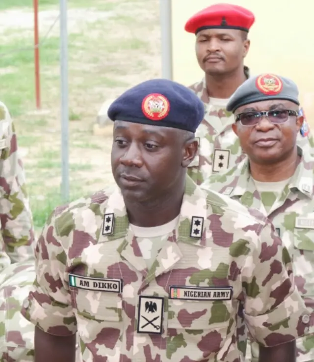 Major General A.M Dikko (rtd) wen im still dey active service for 2018