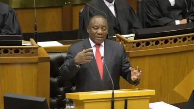 Rais wa Afrika kusini Cyril Ramaphosa