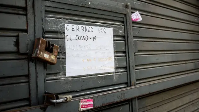 Negocio cerrado por covid-19