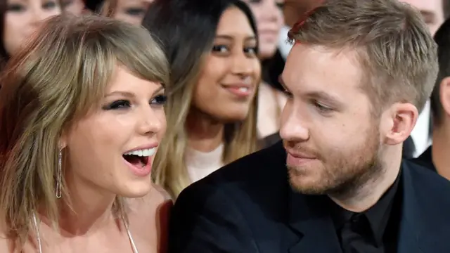 Taylor Swift and Calvin Harris
