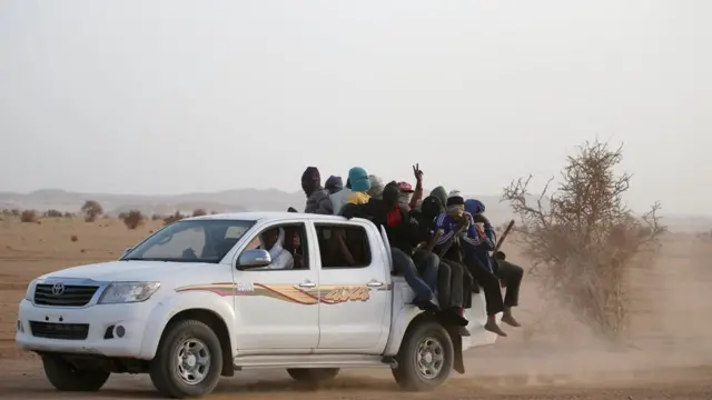 يحاول المهاجرون التسلل من ليبيا وعبور البحر الأبيض المتوسط للوصول إلى أوروبا