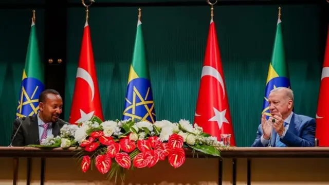MM Abiy Ahimadiifi Pirezidantii Turkii Erdogaan