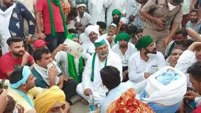 ਕਿਸਾਨਾਂ ਦਾ ਪ੍ਰਦਰਸ਼ਨ