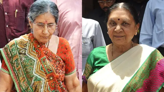 જશોદા બહેન તથા આનંદીબહેનની તસવીર