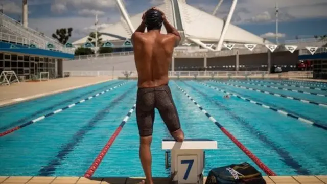 آموزش در سالن شنای المپیک آتن برای الحسین "رویایی" بود