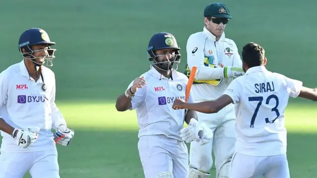 آسٹریلیا، انڈیا، ٹیسٹ سیریز، گابا