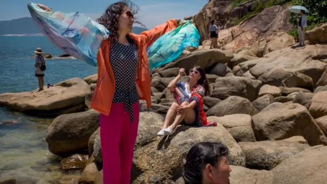 Du khách Trung Quốc ở Nha Trang, 2017