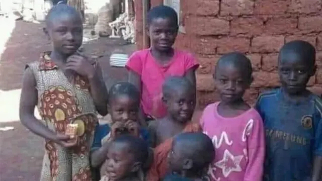 Service in memory of de children in Kumbo