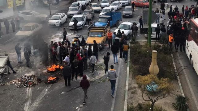 irán protestas