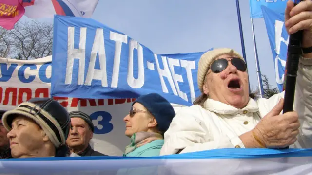 Мітинг проти НАТО