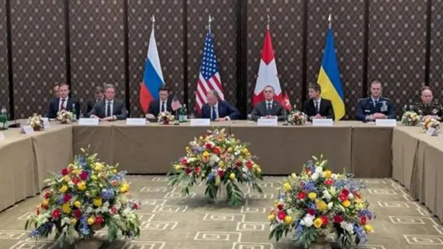 Американська делегація на переговорах у Женеві